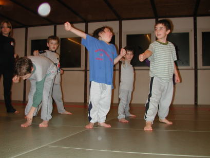 Das erste Karate-Training